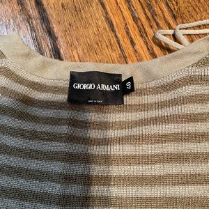 Giorgio Armani sleeveless sweater